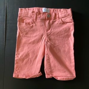 Girls, pink shorts, size 6–7